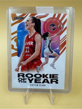 Caitlin Clark 2024 Panini Instant WNBA Rookie of the Year #CCROY-A RC MINT